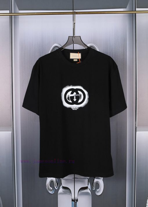 GUCCi 2024 SS New Printed Short Sleeves For Customized Customers With A High Weight Of 2 Grams c0k0i56x - Image 3