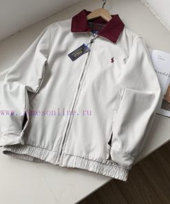 -RaLoro Pianah Lauren 24ssRL Chest Classic Warhorse Logo Embroidered Jacket Zipper Jacket-Custo bgazaxgn