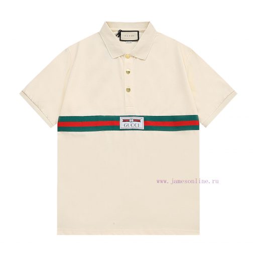 GUCCI Double G-letter Embroidered Cross Color CollarUpgraded Inspired By Retro 80sOriginal Fabr m4fftefk