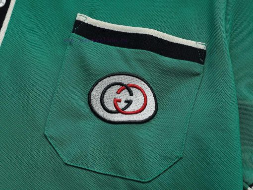 GUCCI Double G-letter Embroidered Cross Color CollarUpgraded Inspired By Retro 80sOriginal Fabr yc4b6e6c - Image 6