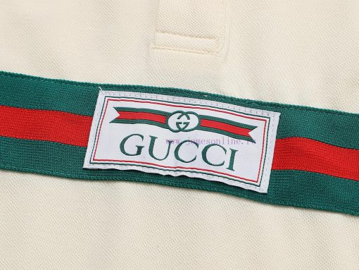 GUCCI Double G-letter Embroidered Cross Color CollarUpgraded Inspired By Retro 80sOriginal Fabr m4fftefk - Image 6