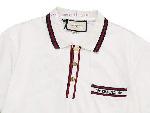 GUCCI Double G-letter Embroidered Cross Color CollarUpgraded Inspired By Retro 80sOriginal Fabr hky2oq33 - Image 4