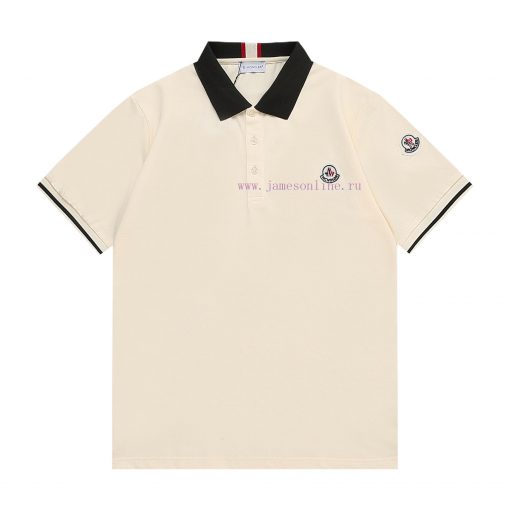 MONCLER Mouthed Cross Color Patchwork CollarUpgraded Inspired By Retro 80sOriginal Fabric Offic 2wcectyw