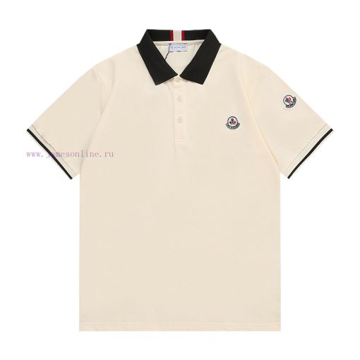 MONCLER Mouthed Cross Color Patchwork CollarUpgraded Inspired By Retro 80sOriginal Fabric Offic 2wcectyw - Image 2