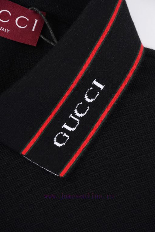 R-9546 Gucci 2025SS Collar Polo ShirtAvailable On The GUCCI Official Website The Collar And Cuf eb9nw0d5 - Image 5