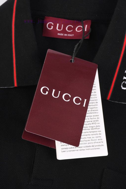 R-9546 Gucci 2025SS Collar Polo ShirtAvailable On The GUCCI Official Website The Collar And Cuf eb9nw0d5 - Image 8