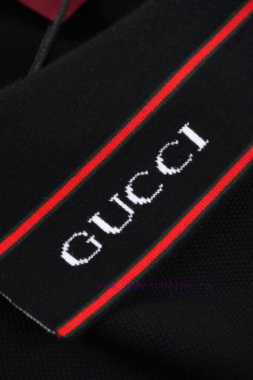 R-9546 Gucci 2025SS Collar Polo ShirtAvailable On The GUCCI Official Website The Collar And Cuf eb9nw0d5 - Image 9