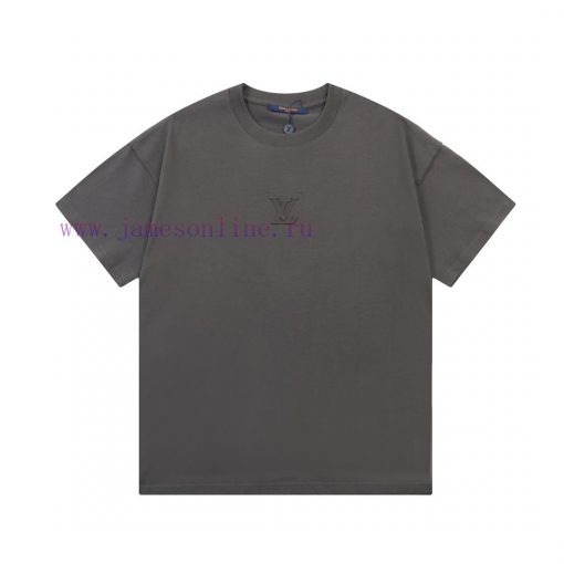 Louis Vuitton/Louis Vuitton 3D Embossed Short Sleeved ShirtExquisite Upgraded Logo Logo Inspire p6wzfvhq