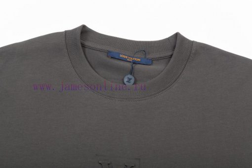 Louis Vuitton/Louis Vuitton 3D Embossed Short Sleeved ShirtExquisite Upgraded Logo Logo Inspire p6wzfvhq - Image 3