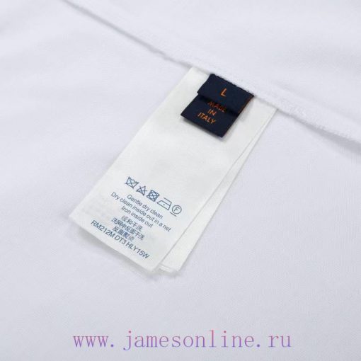 Louis Vuitton/Louis Vuitton 3D Embossed Short Sleeved ShirtExquisite Upgraded Logo Logo Inspire u7huom4p - Image 7