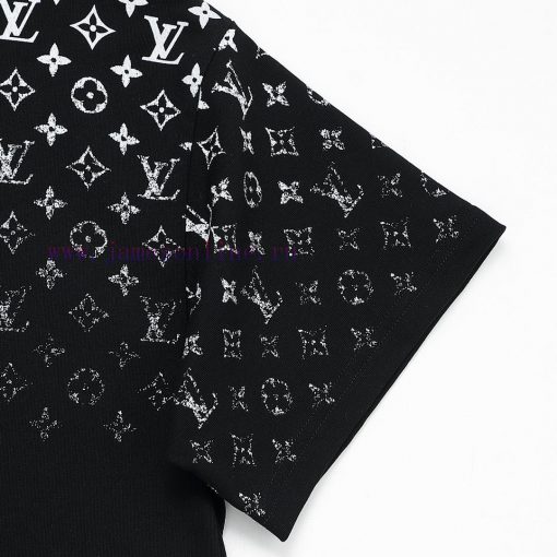 Newly Launched Louis Vuitton LV24ss New Gradient Printed Short Sleeve T-shirt~Customized Fabric 5qx5cbmo - Image 8