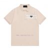 PRADA Collar Triangle Logo Polo ShirtUpgraded Inspired By Retro 80sOriginal Fabric Official Sam dpd2e9st