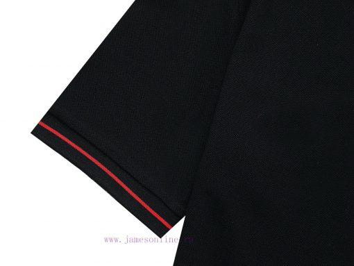 BurberryThick Adhesive Letter Polo ShirtUpgraded Inspired By Retro 80sOriginal Fabric Official p4otkt5e - Image 5