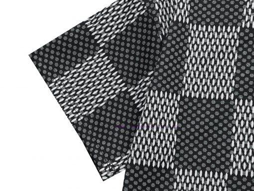 Louis Vuitton Three-dimensional Bead Checkerboard Short Sleeved ShirtExquisite Upgraded Logo Lo nhrohoiq - Image 7