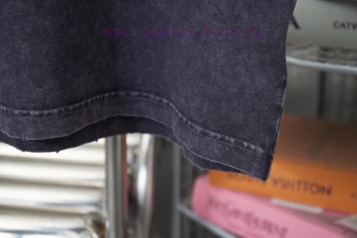 Balenciaga 25SS Early Spring New Graffiti Vintage Wheat Ear Print Short SleeveLight Luxury Fash dhtngmg9 - Image 8