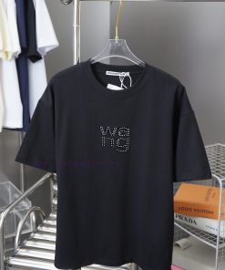 Alexarde * Wang 25SS Early Spring New Style Three Dimensional Suede Plush Letter Pearl Diamond vpg0o9gl
