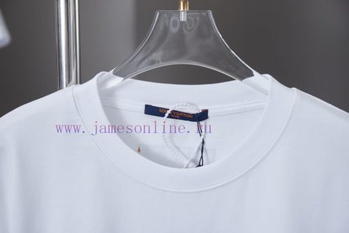 Louis Vuitton 25SS Early Spring New Item With Adhesive Tape And Diamond Short SleevesLight Luxu 2982r1l1 - Image 4