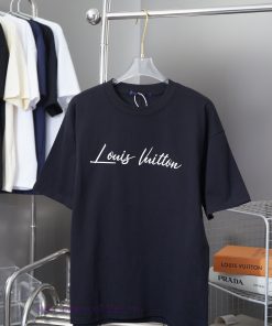 Louis Vuitton 25SS Early Spring New Hot Air Balloon Letter Short SleeveLight Luxury Fashion Is 4yvxmdzs