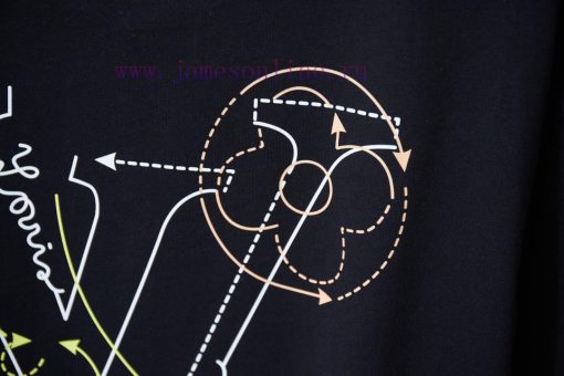 Louis Vuitton 25SS Early Spring New Color Line Letter Printed Short Sleeved ShirtLight Luxury F olrazjus - Image 8