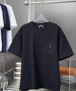 Chrome Hearte 25SS Early Spring New Edition Woglue Hot Diamond Short SleeveLight Luxury Fashion 7al7g9mk
