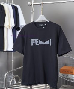 FD 25SS Early Spring New Classic Little Monster Eye Print Short Sleeved ShirtLight Luxury Fashi ppuil66e