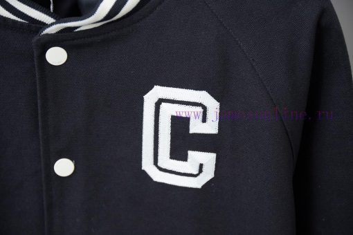 25SS Hollow Letter Embroidered Canvas Baseball JacketLight Luxury Fashion Is A Must-have Item F zaav9ucx - Image 6
