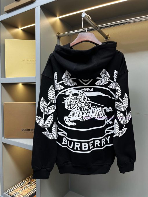 Burberry War Horse Equestrian Knight Printed Cotton Hoodie BUR Ace Sharp Goods Town Store Treas xnjqup4m - Image 2
