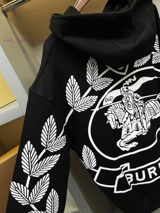 Burberry War Horse Equestrian Knight Printed Cotton Hoodie BUR Ace Sharp Goods Town Store Treas xnjqup4m - Image 8