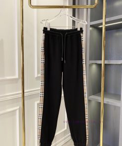 Burberry Vintage Plaid Cut Cotton Loose Fit Sports Pants Casual PantsBUR Flagship Product The T rn7elto5