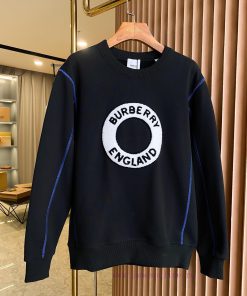 Burberry Logo Pattern Cotton Sweatshirt Set HoodieBUR Flagship Premium Products The Treasure Of g8t4hz6f
