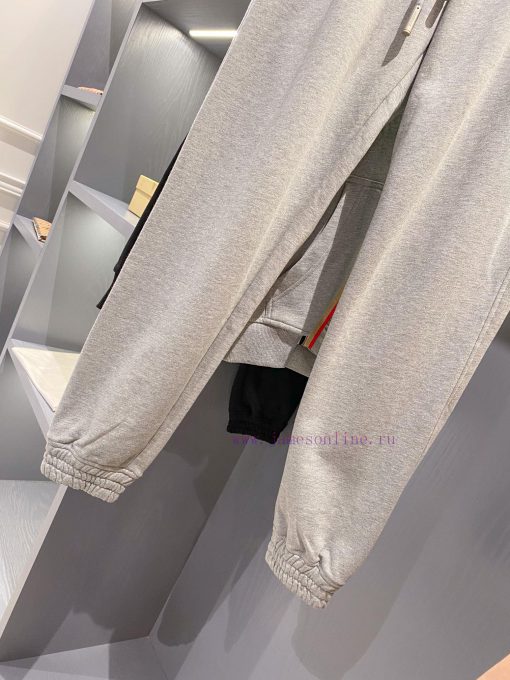 Burberry New Color Scheme ️ Decorative Striped Sports Casual Pants Long PantsBUR Flagship Premi 16gop34z - Image 4