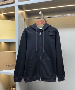 BUR Equestrian Knight Embroidered Label Cotton Hoodie Zipper CoatBUR's Flagship ChannelInstantl kyl3jo1f
