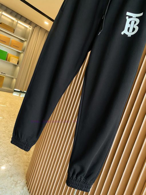 Burberry TB Exclusive Logo Pattern Cotton Loose Sport Casual PantsBUR's Flagship Product The Tr e9l3yxke - Image 5