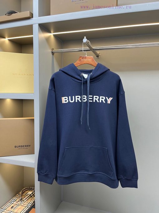 Burberry Micro Label Overlapping Printed HoodieLate Arrivals Of Good Products And Styles Are Sy pfkvl77q