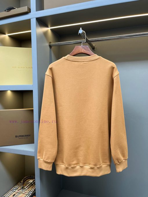 Burberry Micro Label Overlapping Printed Round Neck HoodieLate Arrivals Of Good Products And St 3wv4couf - Image 8