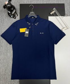 FENDI Little Monster Embroidered New Polo ShirtOriginal Fabric Original Customized Accessories xxpn0zpd