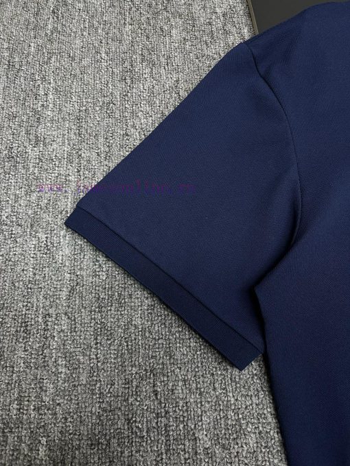 PRADA Triangle Embroidered New Polo ShirtOriginal Fabric Original Customized Accessories Offici fhbve5ar - Image 7