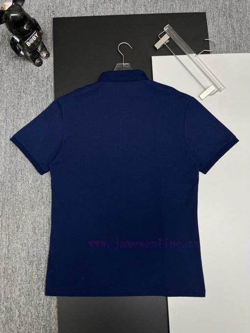 PRADA Triangle Embroidered New Polo ShirtOriginal Fabric Original Customized Accessories Offici fhbve5ar - Image 8