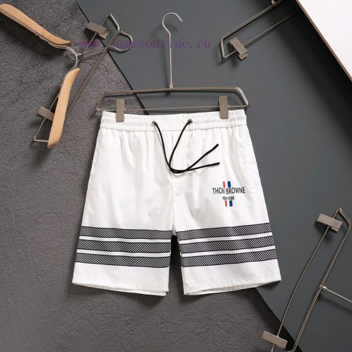 THOMBOWNE Tom Brown2025 Spring And Summer New Casual High Quality "Speed Drying Pants Woven Fab nit9kwst