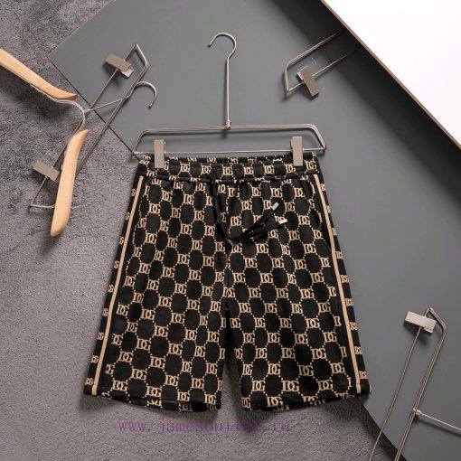 Dolce&GabbanaNew Leisure High-quality "Knitted Jacquard Shorts" For Spring And Summer Of 2025 F 42n6x63m