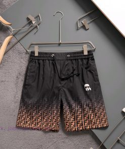 FENDI Fendi2025 Spring And Summer New Casual High Quality "Speed Drying Pants Woven Fabric" Bea p1ztfnlo