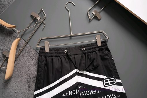 BALENClAGA/Paris2025 Spring And Summer New Casual High Quality "Speed Drying Pants Woven Fabric 55v1z2nt - Image 4