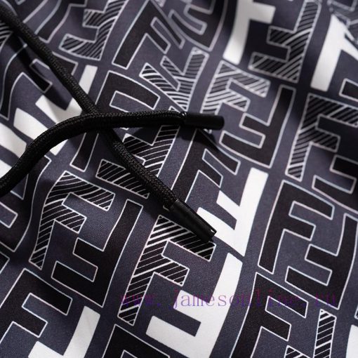 FENDI Fendi2025 Spring And Summer New Casual High Quality "Speed Drying Pants Woven Fabric" Bea 0zk23o0a - Image 6