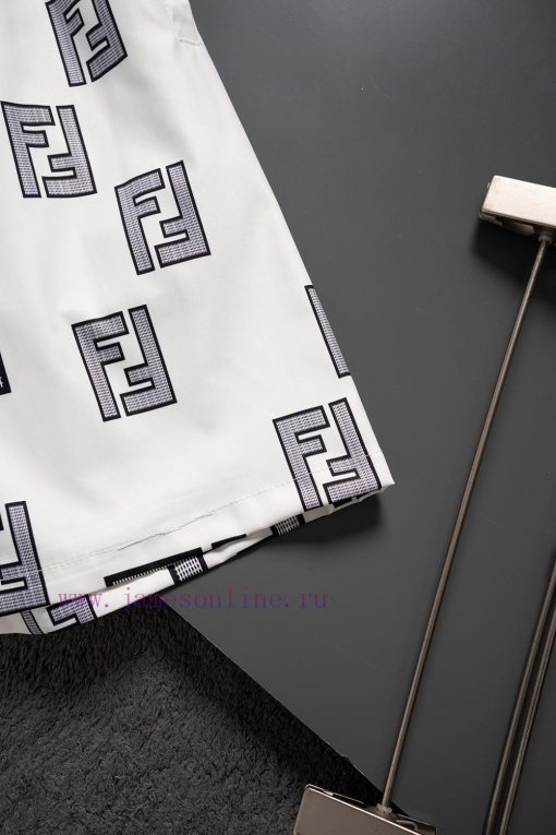 FENDI Fendi2025 Spring And Summer New Casual High Quality "Speed Drying Pants Woven Fabric" Bea biogl0ab - Image 7