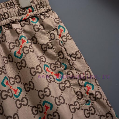 GUCCI Gucci2025 Spring And Summer New Casual High Quality "Speed Drying Pants Woven Fabric" Bea jkbes45v - Image 4