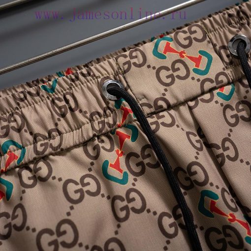 GUCCI Gucci2025 Spring And Summer New Casual High Quality "Speed Drying Pants Woven Fabric" Bea jkbes45v - Image 5