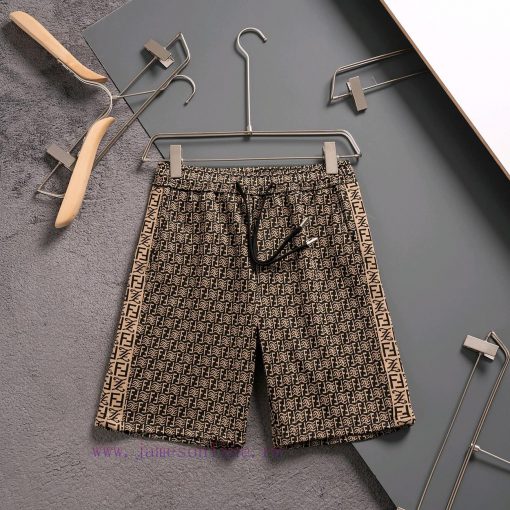FENDI FendiNew Leisure High-quality "Knitted Jacquard Shorts" For Spring And Summer Of 2025 Fea ad7i0gew - Image 2