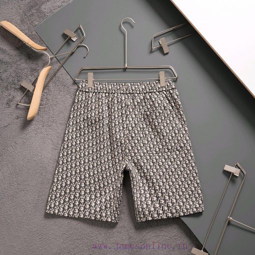 Dior DiorNew Leisure High-quality "Knitted Jacquard Shorts" For Spring And Summer Of 2025 Featu vx2dneux - Image 9