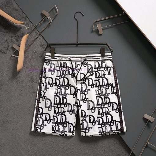 Dior Dior2025 Spring And Summer New Casual High Quality "Speed Drying Pants Woven Fabric" Beach ah01z3hx - Image 2