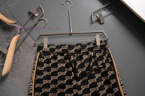 BALENClAGA/BalenciagaNew Leisure High-quality "Knitted Jacquard Shorts" For Spring And Summer O aatap30d - Image 4